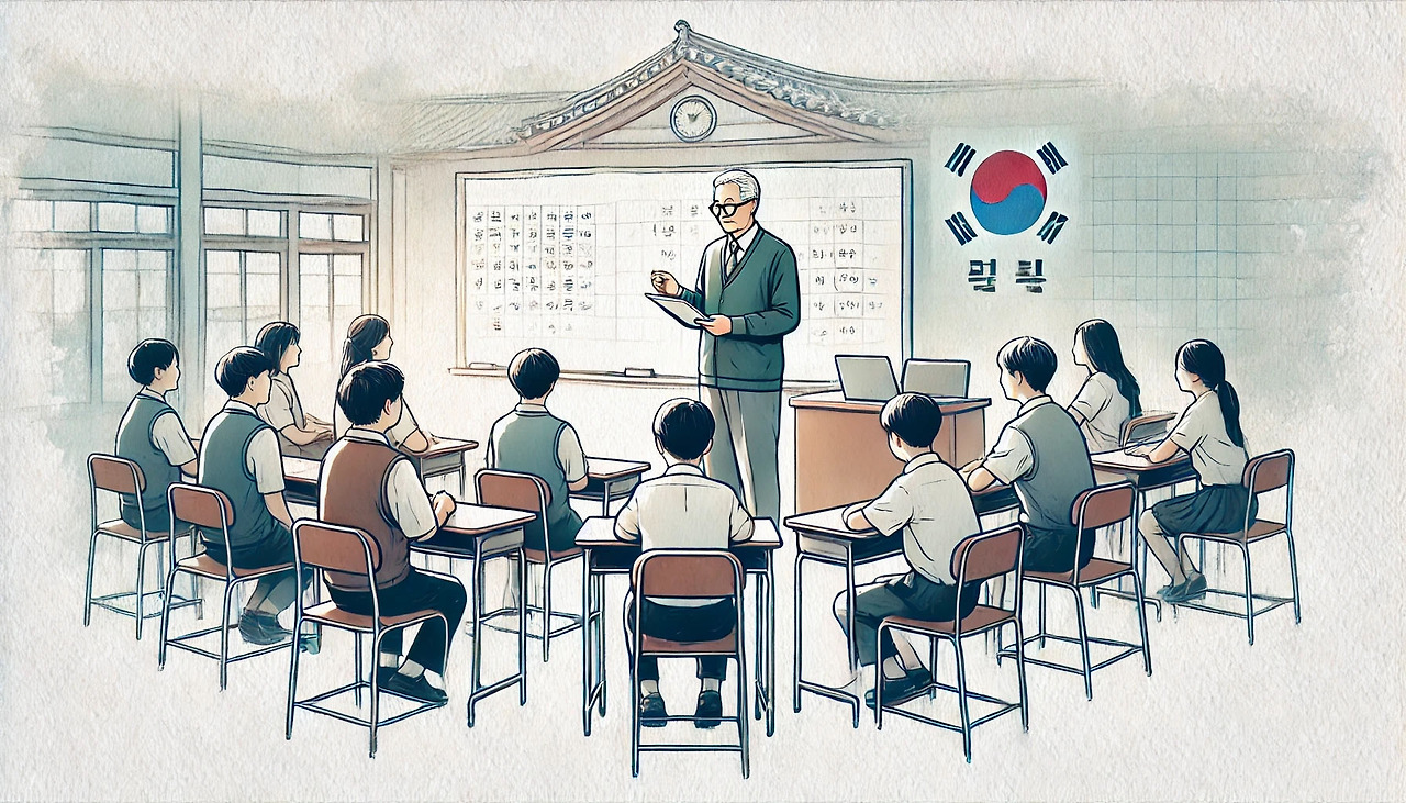 평생학습-1_0025_DALL·E 2024-08-06 14.43.05 - A realistic watercolor-style image of an elderly person participating in a life.jpg