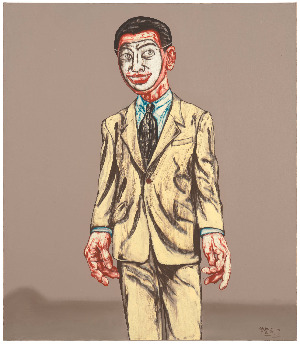 Zeng Fanzhi — Mask Series no 9.jpg