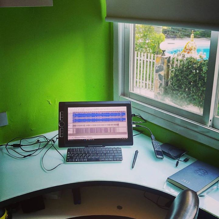 It's my working space in Bangkok. Haha!__#digitalnomad #podcast #_____ #______ #___ #bangkok.jpg