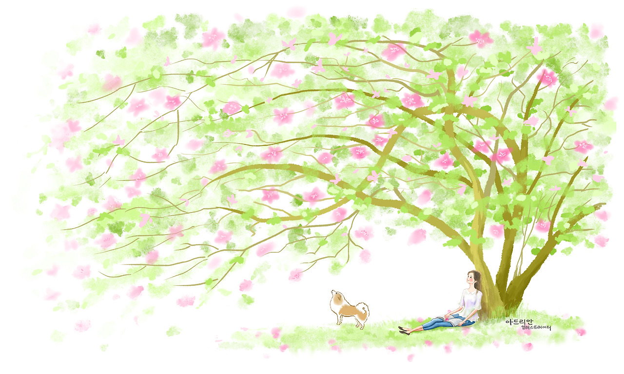 꽃나무 그늘아래.jpg