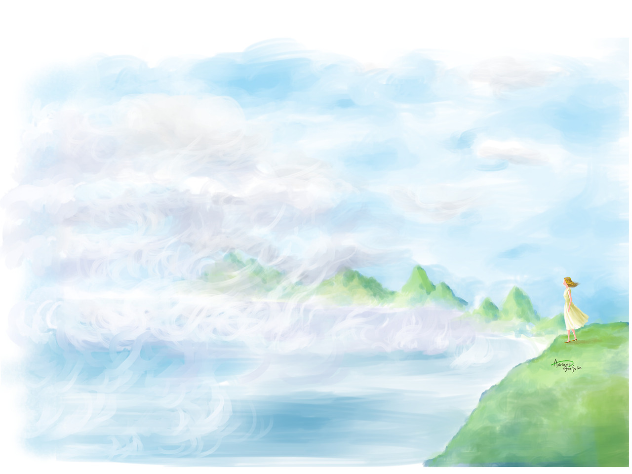 구름피어오르는 바다.jpg