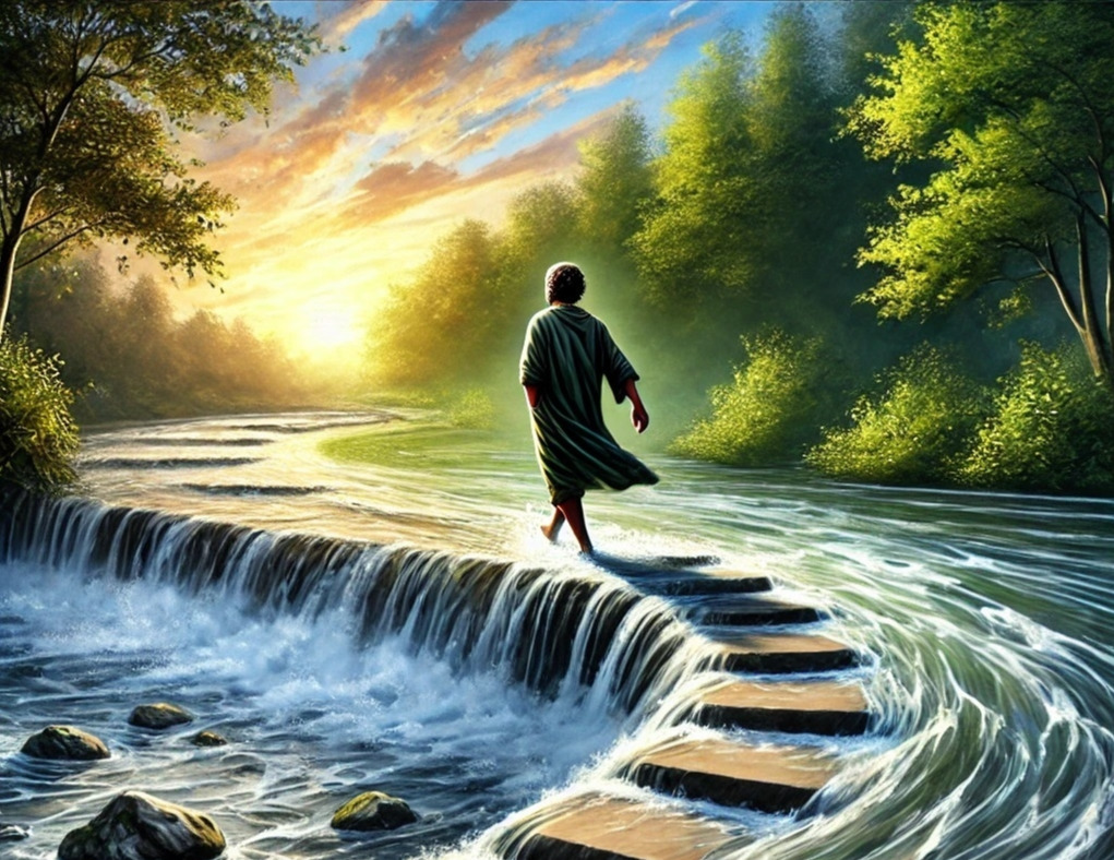 DALL·E 2025-01-02 16.18.26 - An artistic representation tepping int.jpg