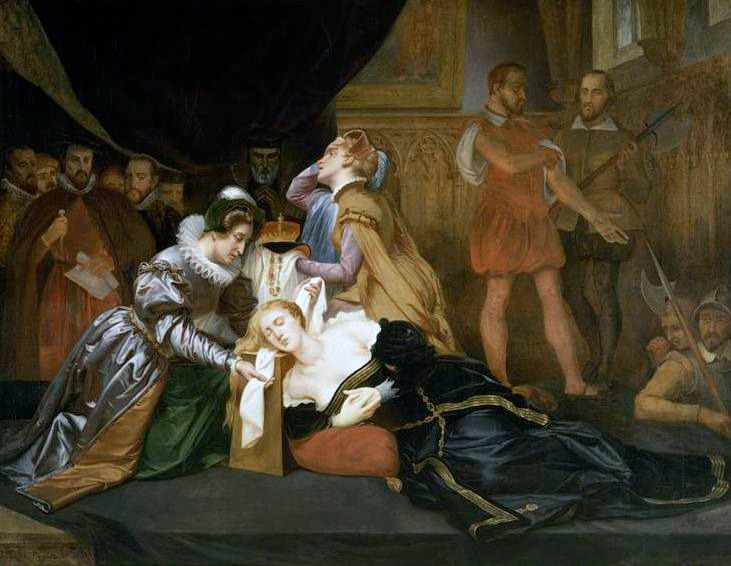 메리 스튜어트의 처형 - 아벨 드 퓌졸(1785-1861) Execution-of-Mary-Queen-of-Scots.jpg