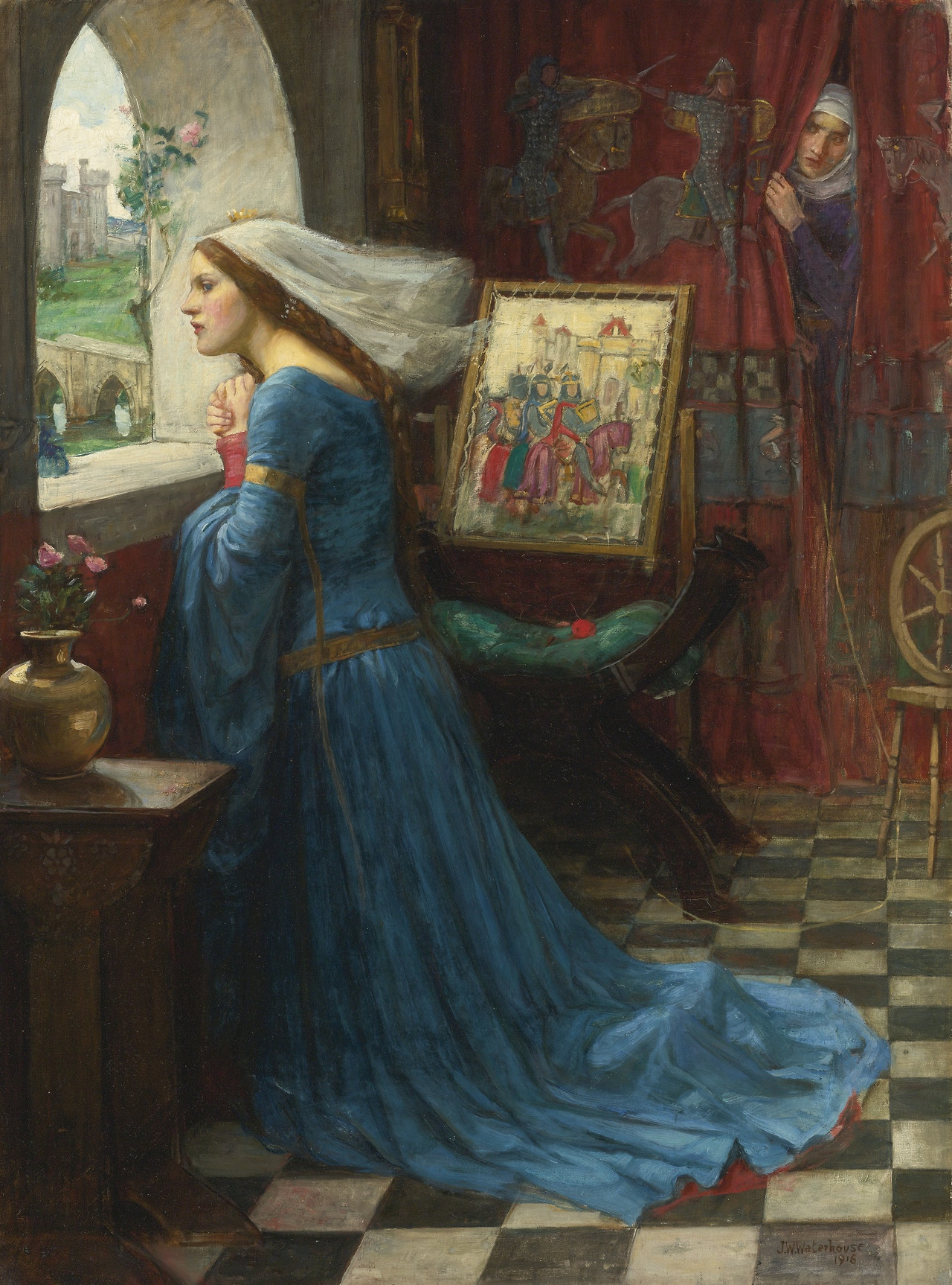 로자문드 워터하우스 John_William_Waterhouse_-_Fair_Rosamund.jpg