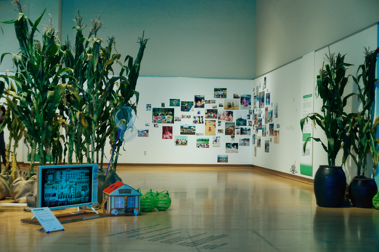 할머니의여름방학 전시장입구 전경(2)사진제공_ 로컬리티ⓒ김상곤작가.jpg