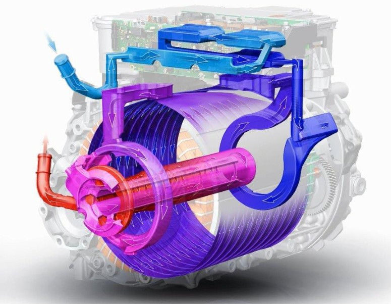 아우디 E-Tron 냉각수 냉각.jpg