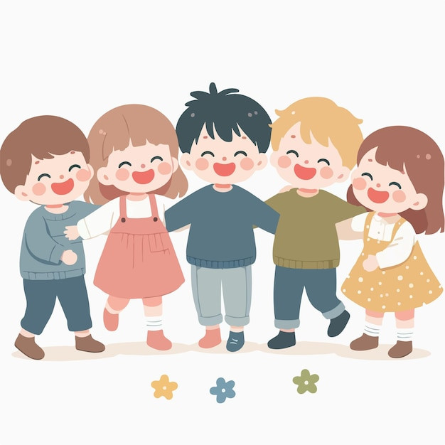 vector-kids-laughing-cheerfully-with-flat-design-style_995281-46358.jpg