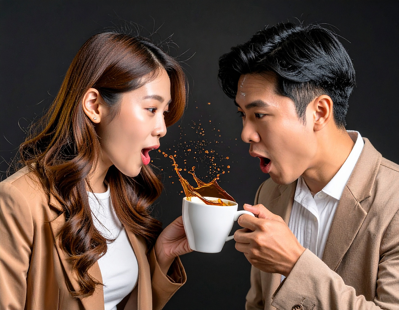Firefly_A Korean woman in her early 20s accidentally spills hot coffee on a man in his mid-20 76800.jpg