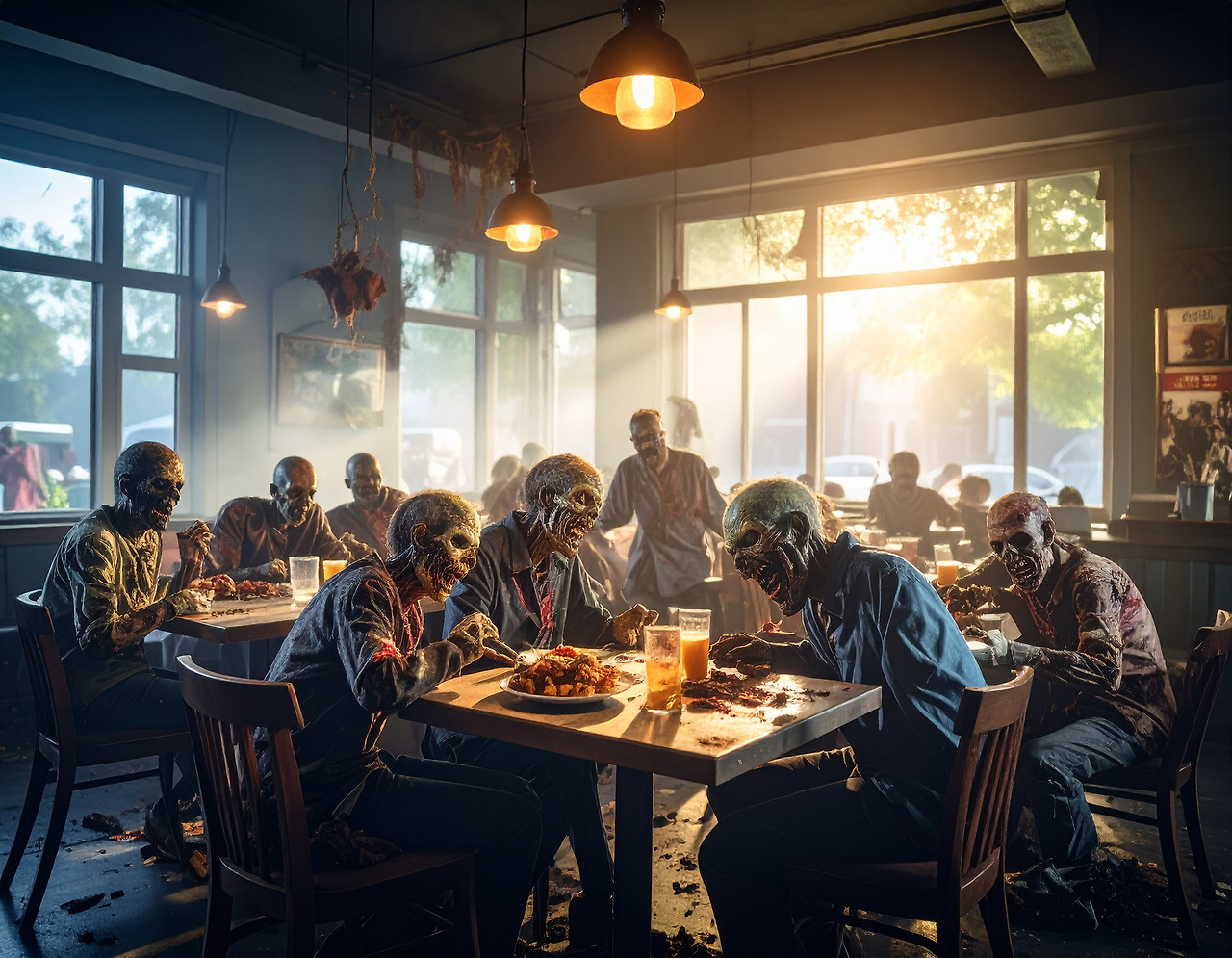 Firefly_The cafe has turned into hell, with zombies coming out from everywhere._ 624485.jpg