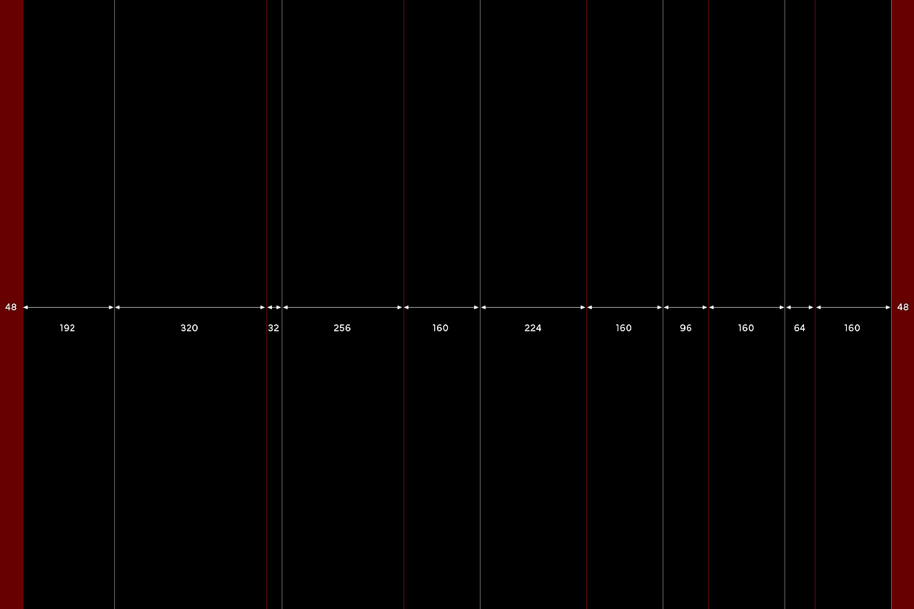 워드마크 로고로 그리드 만들기(2)