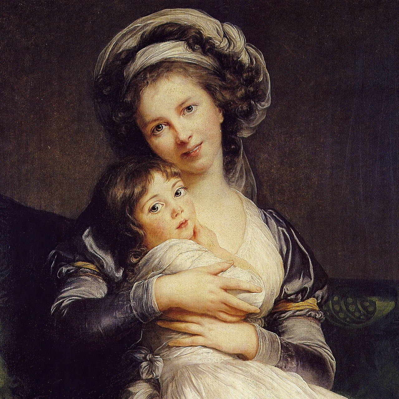 Self-portrait with Her Daughter, Julie (Jeanne Julie Louise) (1786).jpg