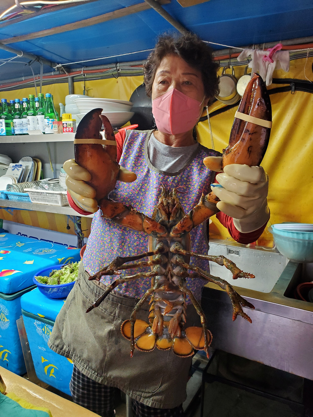 빗맞아도 30년, 43탄-랍스터 파는 해운대 포장마차