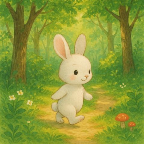 수정됨_귀여운 토끼가 숲속을 산책하는 이미지를 그려줘.jpg