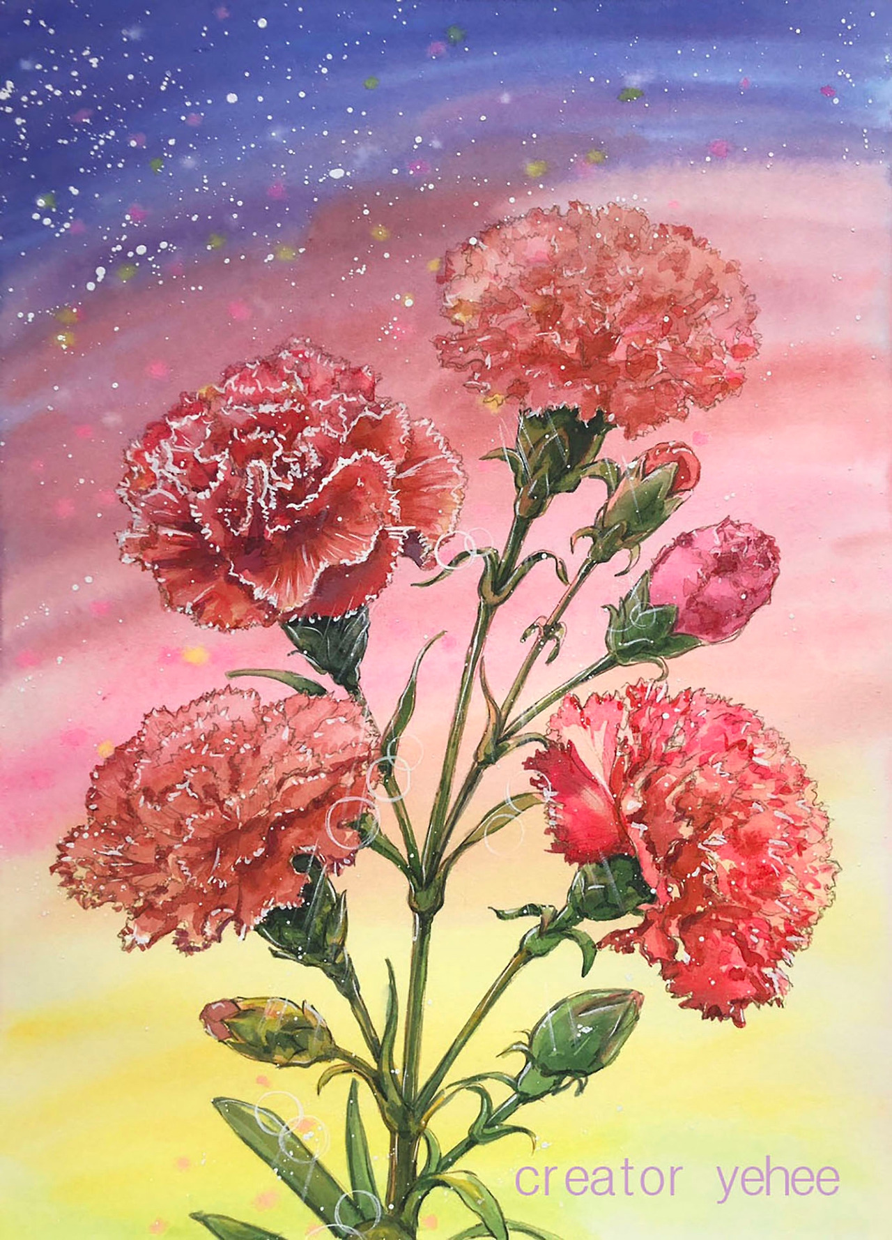 카네이션 수채화 마크.jpg