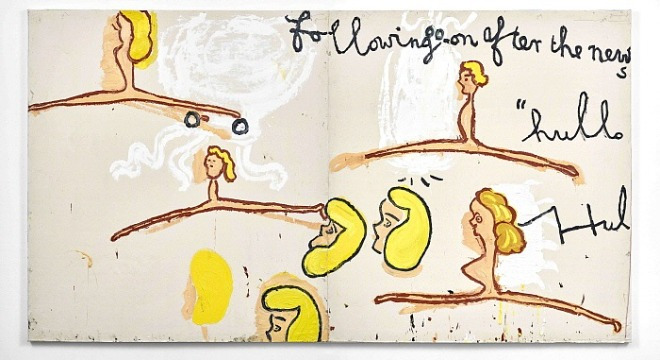 Hullo, Hullo, Following-on After the News, 2017, Rose Wylie (Photo by Soon-Hak Kwon).jpg