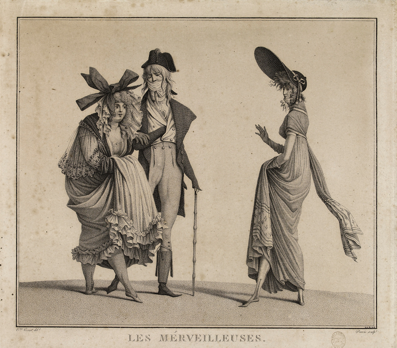darcis louis, les merveilleus,Institution Musée Carnavalet, Histoire de Paris, en 1796-97.jpg