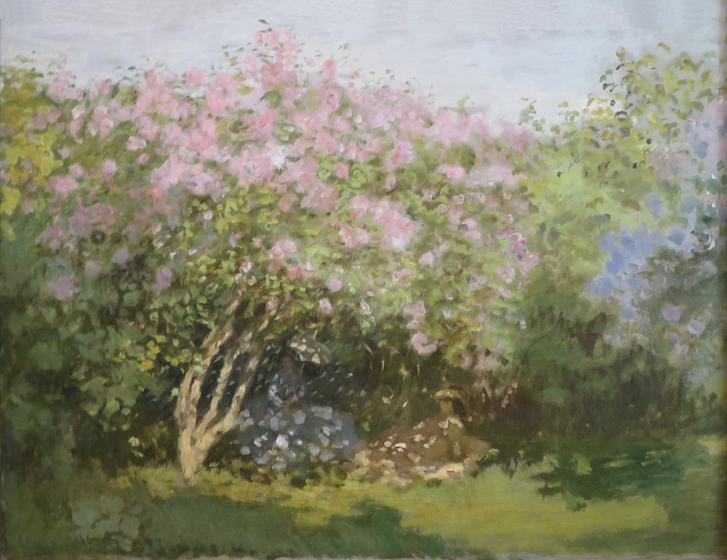 Lilac in the Sun by Claude Monet, 1873, Pushkin Museum.jpg