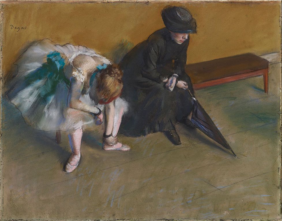 Edgar Degas, Waiting, 1882, The J. Paul Getty Museum.jpg