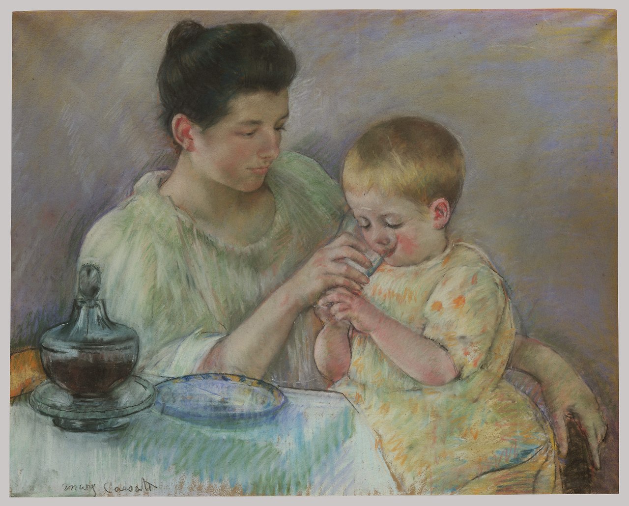 Mary Cassatt, Mother Feeding Child, 1898, The Metropolitan Museum of Art.jpg