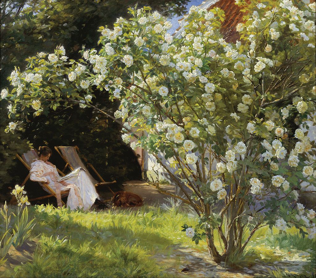 Peder Severin Kroyer, Roses, 1893, Skagens kunstmuseer, Denmark.jpg