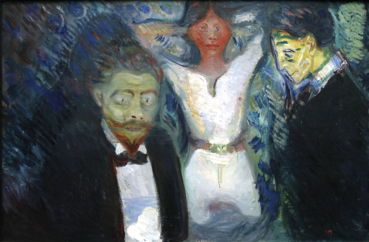 Edvard Munch Jealousy Städel Museum, Frankfurt am Main, Germany.jpg