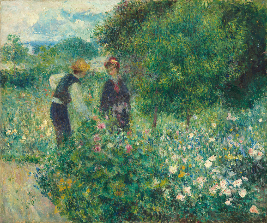 Pierre-Auguste Renoir, Picking Flowers, 1875, National Gallery of Art.jpg