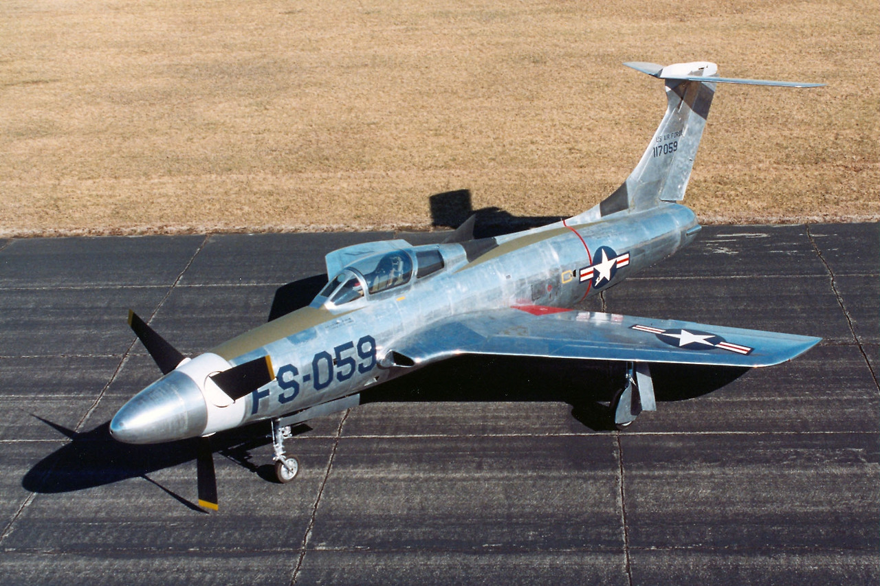 national museum of the usaf xf-84h.jpg