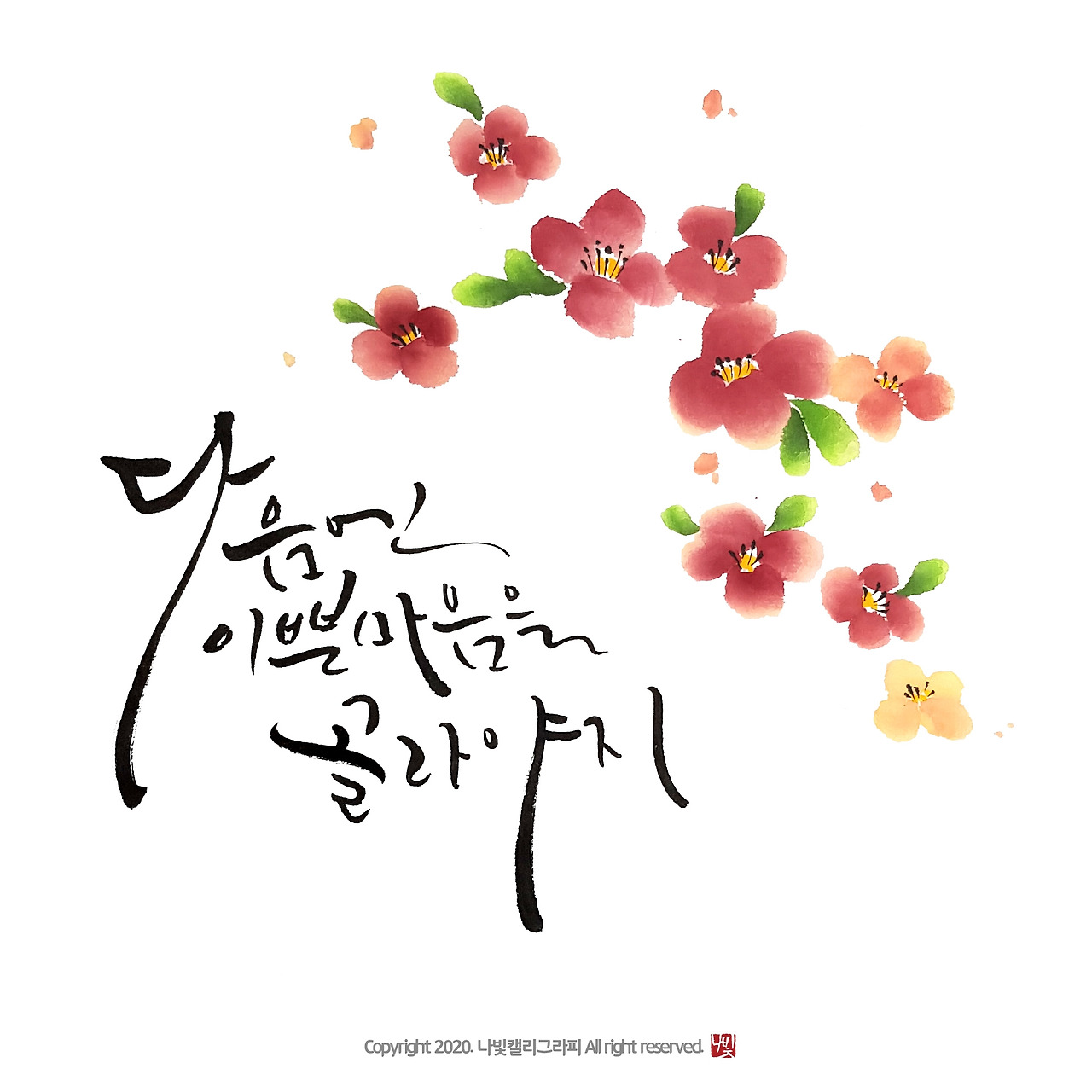 홍경선 _ 이쁜마음을 골라야지.jpg