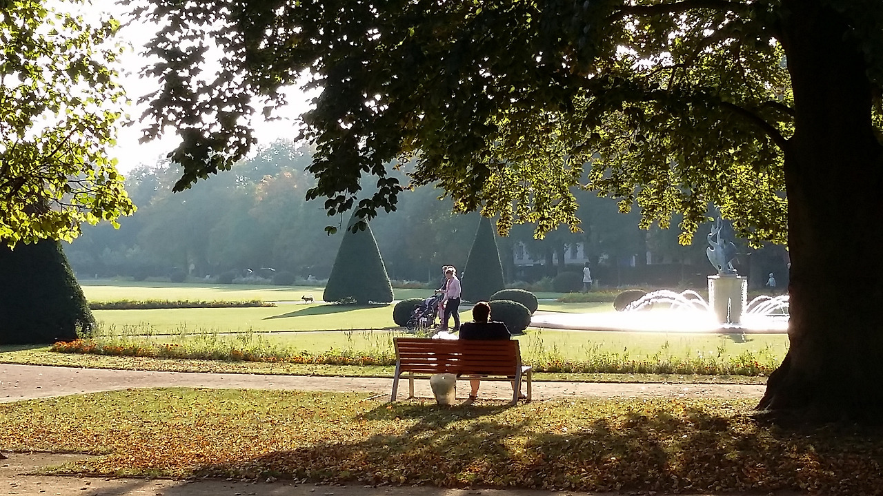온천도시 포데브라디의 공원.jpg