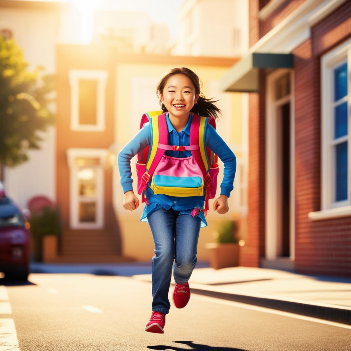 학교에 등교하는 10살 동양 아이를 그려줘요 (1).jpg