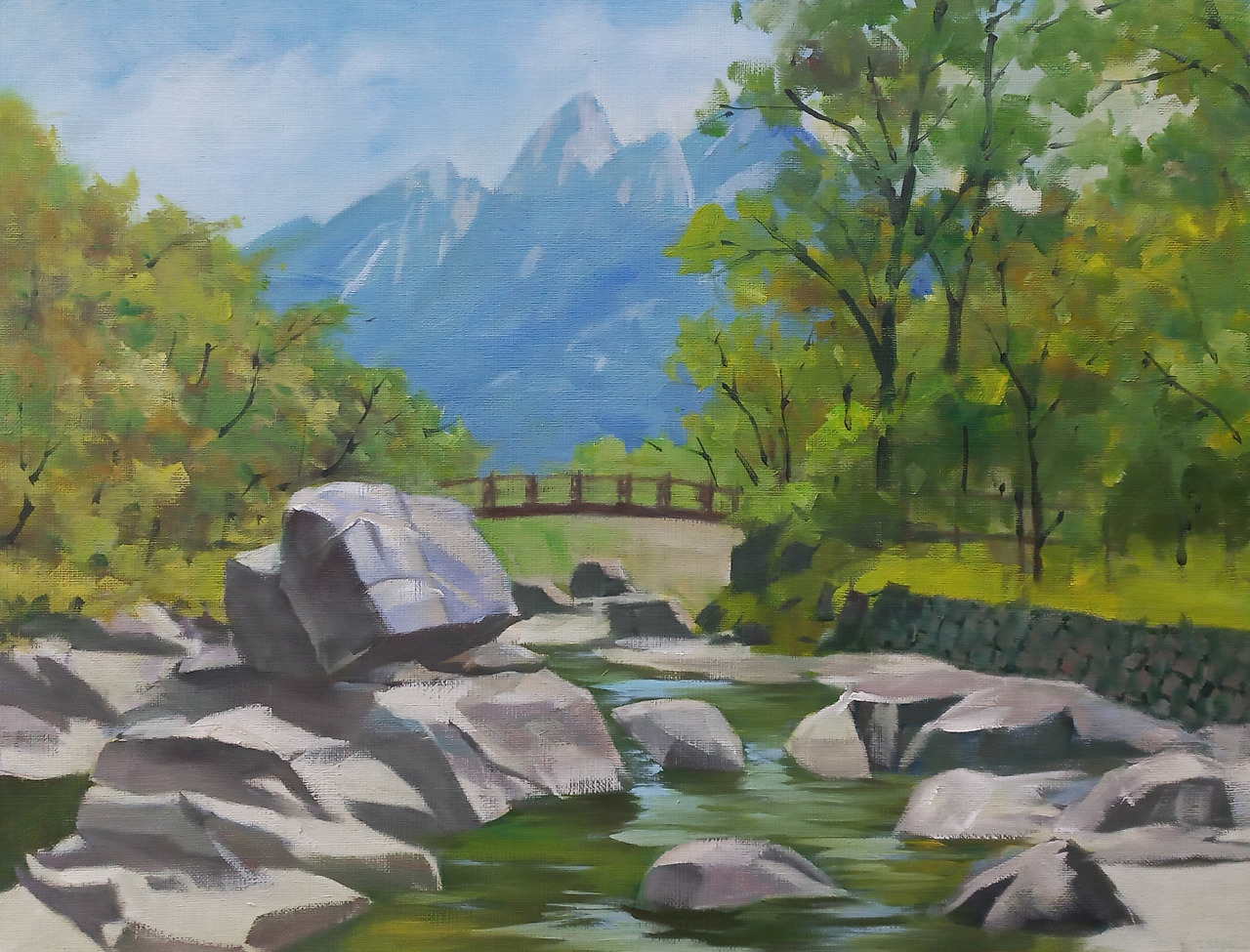 사기동 계곡, 사기막골.jpg