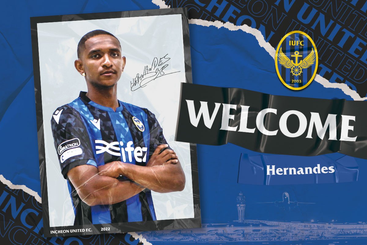 인천유나이티드, 특급 공격수 에르난데스 영입 (1).jpg