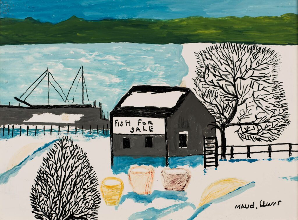 모드 루이스 생선 팝니다. 연도 미상.jpg