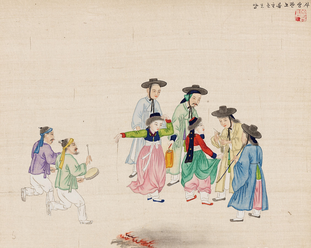 사당판_놀음하는_모양 김준근 - 복사본.jpg