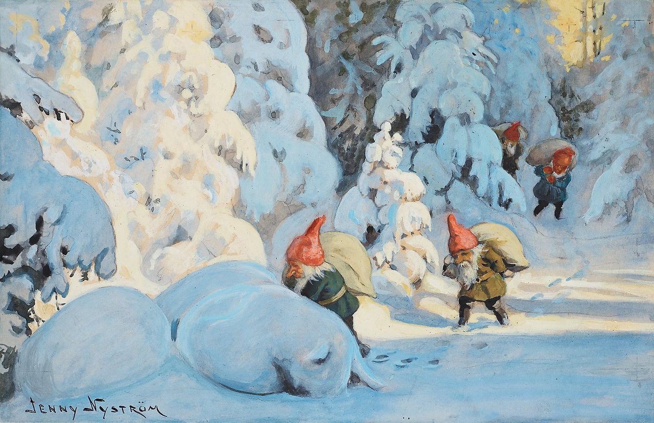 제니 크리스마스 선물을 가져오며.jpg