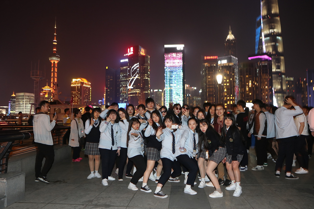 201804030406 강경고, 중국 청소년 글로벌 인해 해외연수 - 와이탄 야경(1).jpg