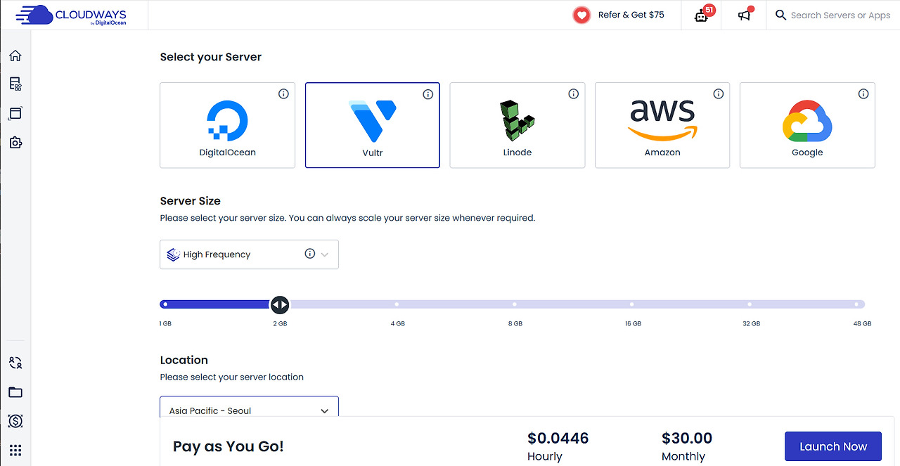 클라우드웨이즈 서버 추가.jpg