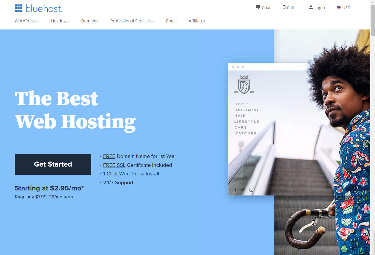 Bluehost landing page.jpg