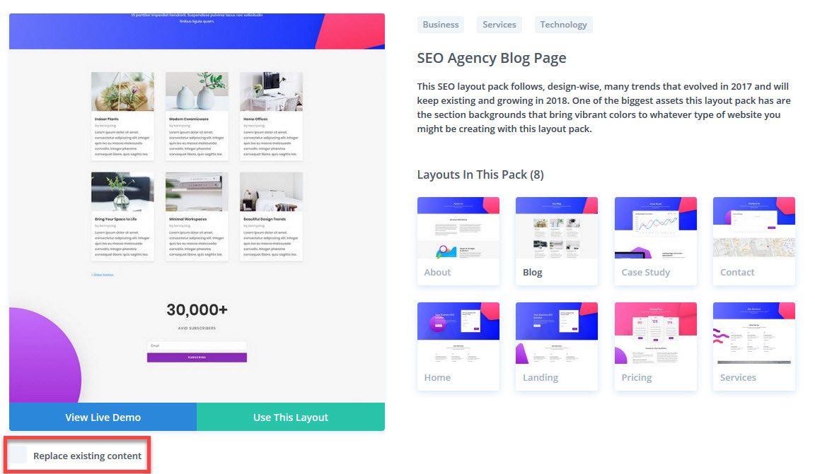 Replce existing content unchecked.jpg