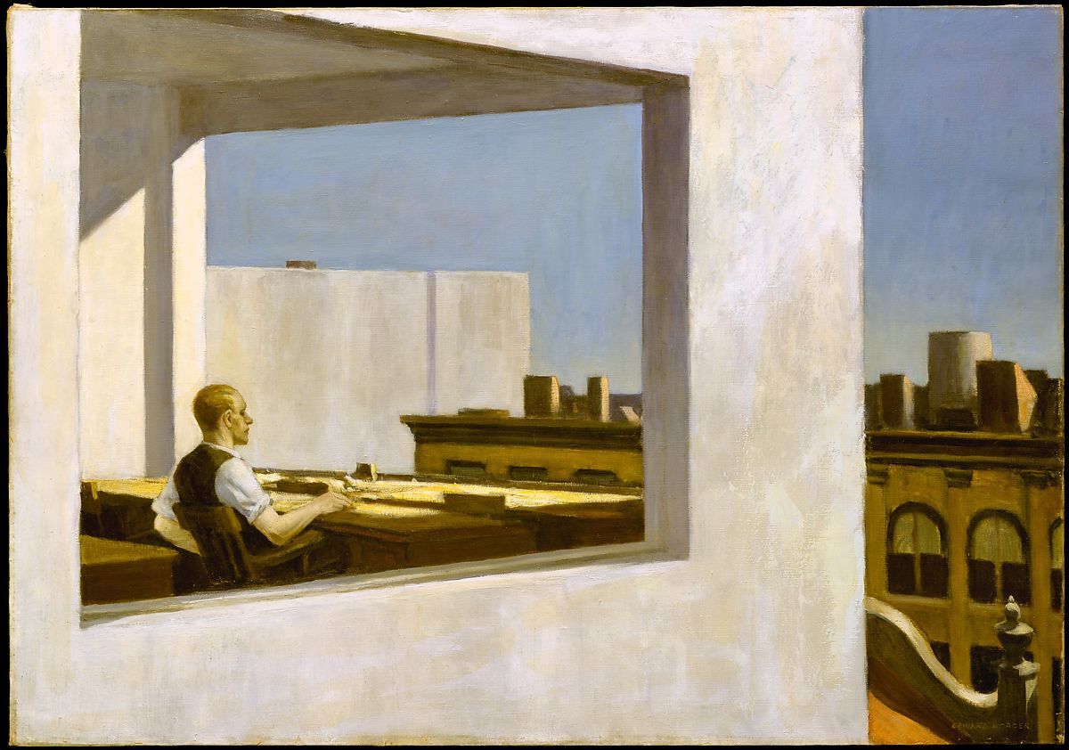 Edward Hopper, Office in a Small City, 1953, © 2000–2020 The Metropolitan Museum of Art. All rights reserved..jpg