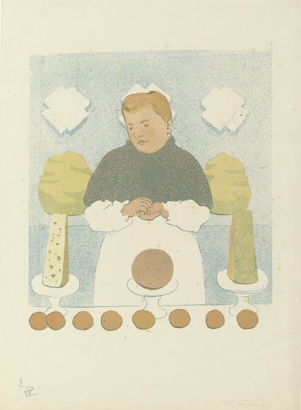 Dairywoman (La crémière), 1898, Hermann-Paul (1864 - 1940), lithograph in three colours on wove paper, 39 cm x 28.6 cm, Van Gogh Museum, Amsterdam (Vincent van Gogh Foundation).jpg