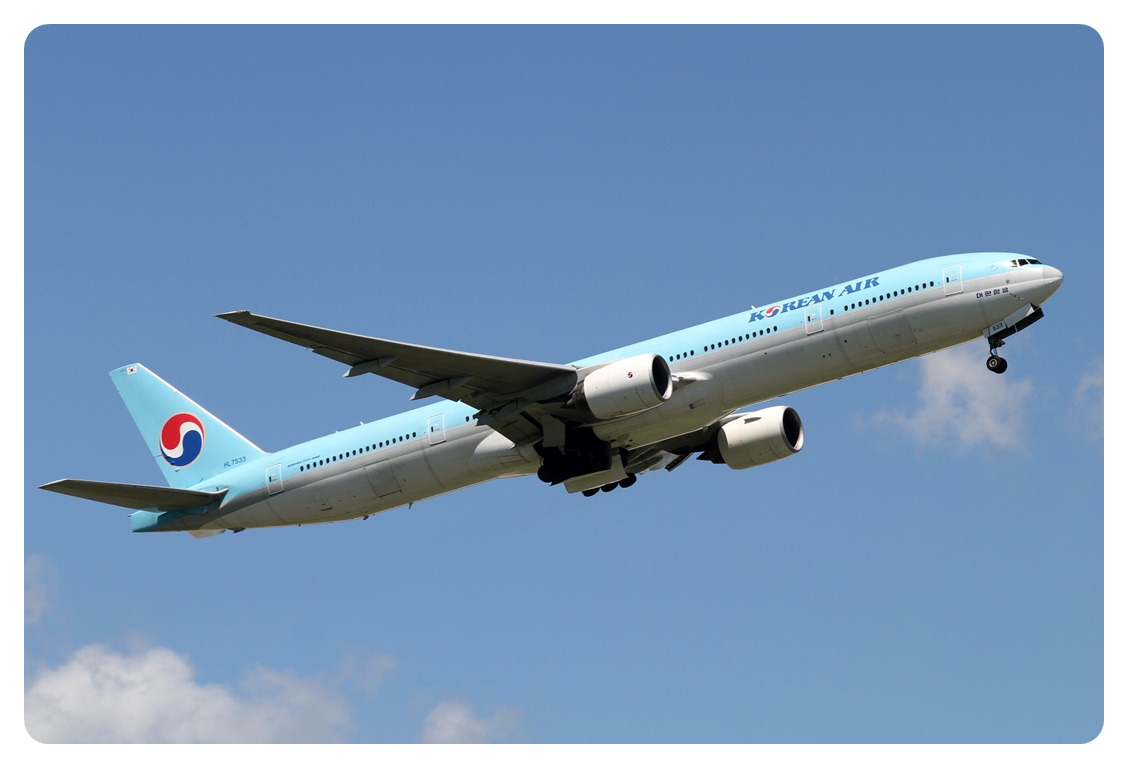 대한항공 korean air b777-300 에어뷰 브런치.jpg