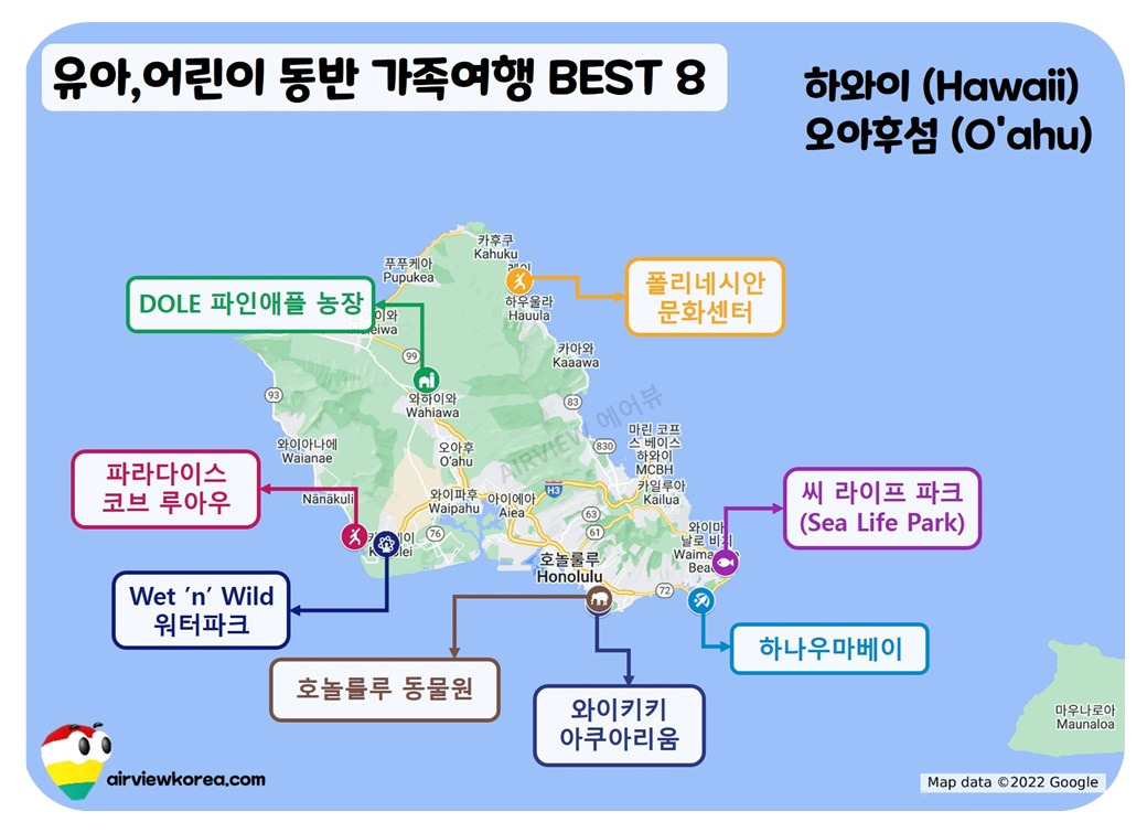 오아후 유아 어린이 동반 가족여행 가볼만한곳 코스.jpg