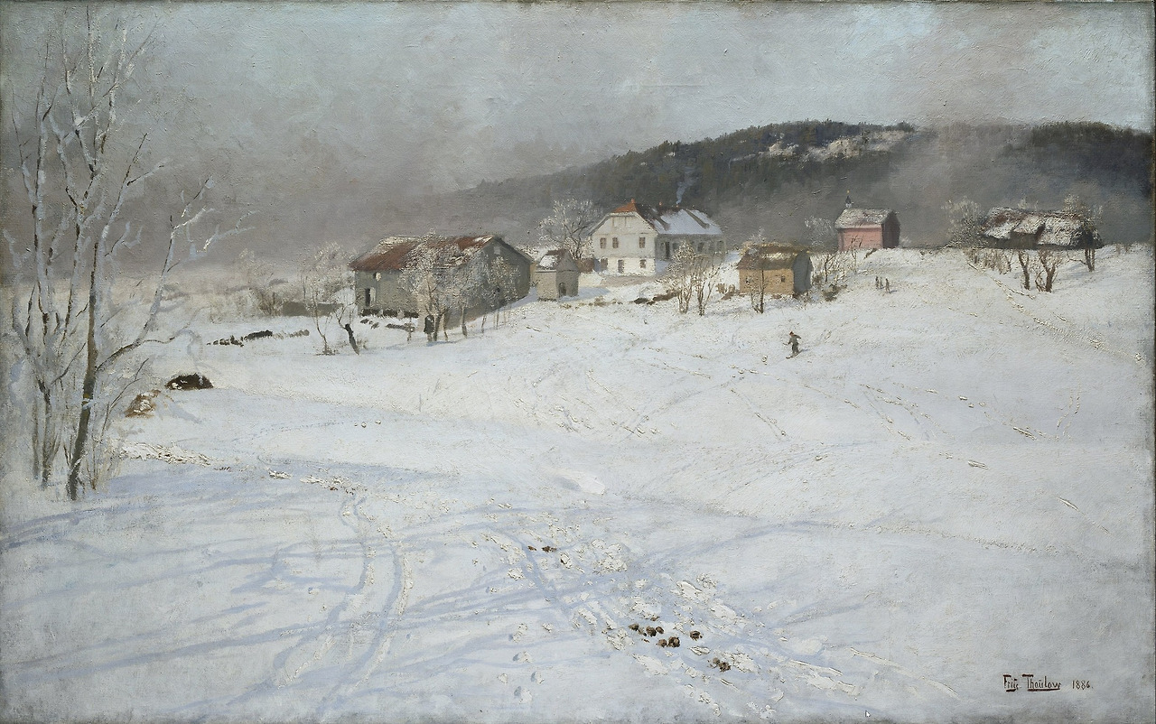 Frits Thaulow, Winter, 1886.jpg