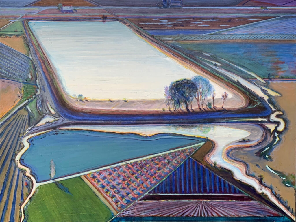 Wayne Thiebaud, Large Pool, 2006.jpg