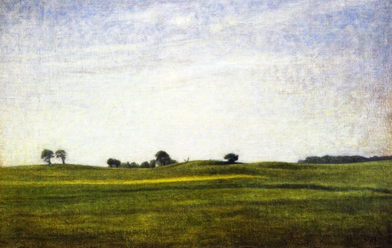 빌헬름, Landscape, Gentofte,1906,  oil on panel, 39.5 X 61 cm, Randers Kunstmuseum.jpg