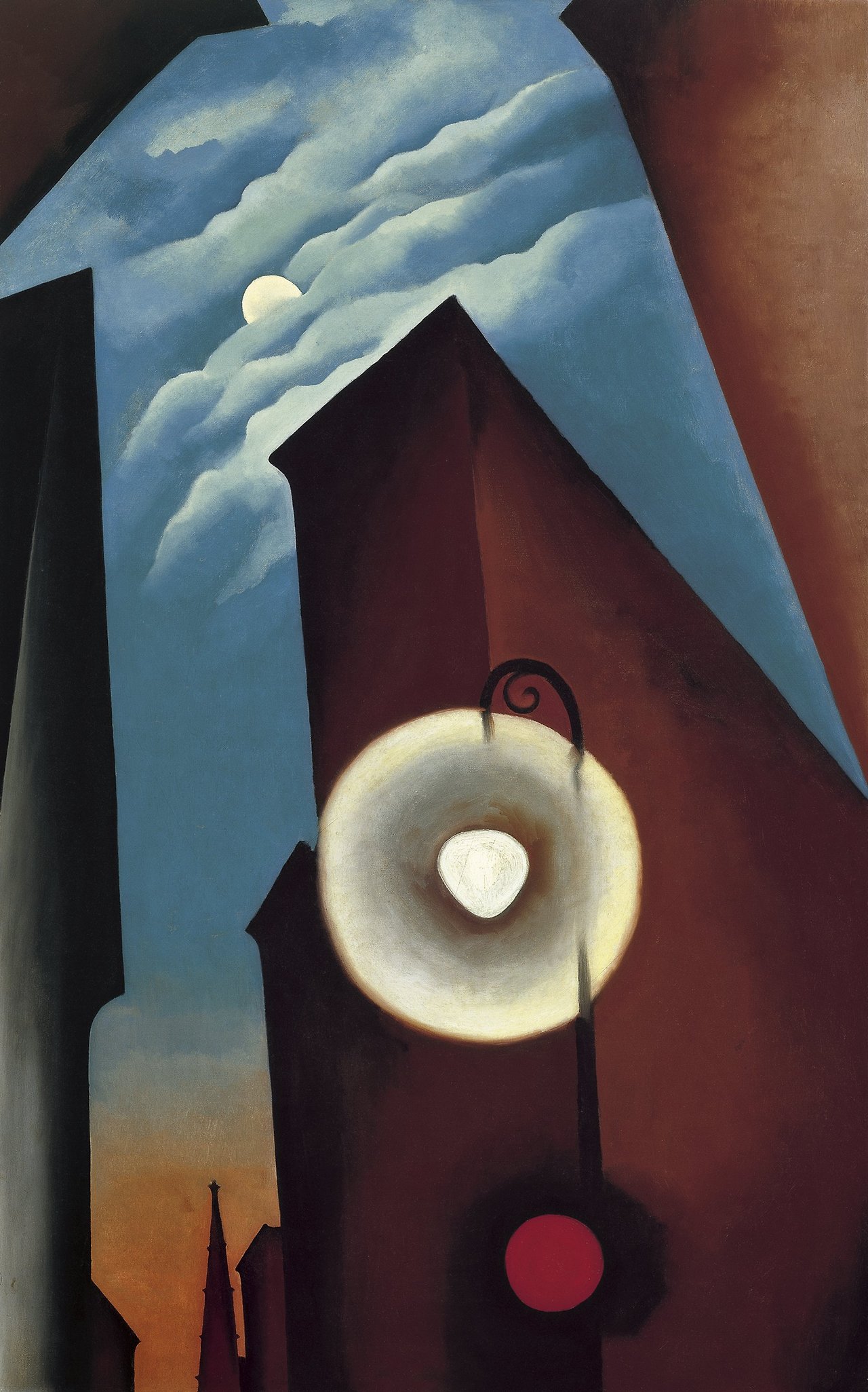 Georgia O'Keeffe, New York Street with Moon (달이 있는 뉴욕 거리), 1925.jpg