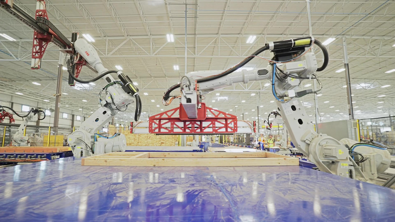 Automated Modular Construction - ABB Robots build wall panels - The House of Design & AutoVol - frame at 0m45s.jpg