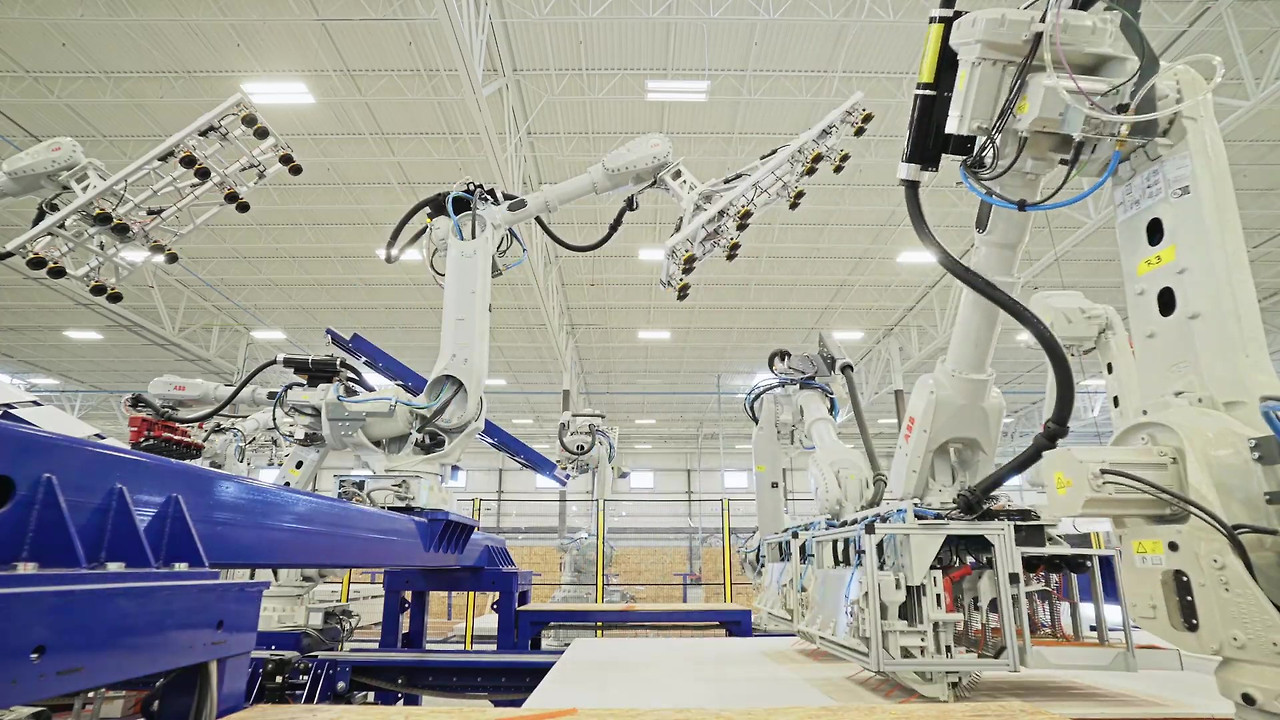 Automated Modular Construction - ABB Robots build wall panels - The House of Design & AutoVol - frame at 2m12s.jpg