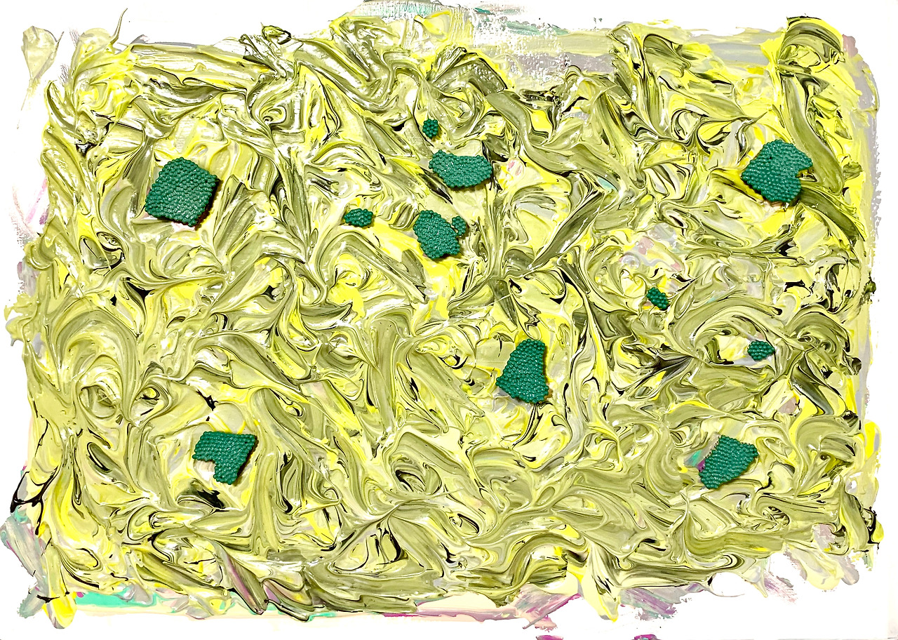 해소4, 330x450x50mm, acrylic paint, pin, 2019, 60만원.jpg